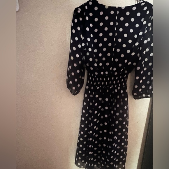 blue polkadot dress - Picture 2 of 2